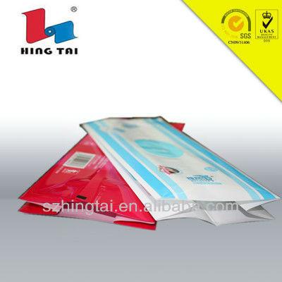 China Aseptic Custom Sanitary Napkin Plastic Packaging Bag for sale