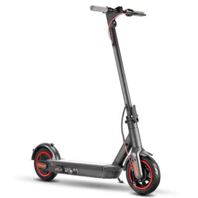 China New design factory direct sales unisex city riding 36v 10inch folding light weight and aluminum alloy fast black electric scooters for sale