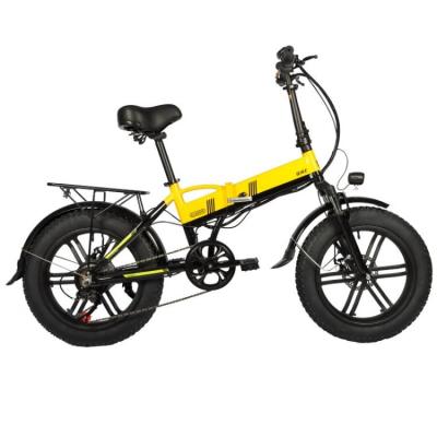 China Aluminum alloy factory wholesale 20inch fold aluminum alloy 350W high speed motor electric snow bike for sale