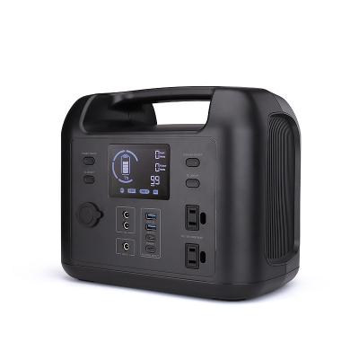 China Lightwei home outdoor security camping use and portable high power 162000mAh 530wh 500W lifepo4 battery for sale