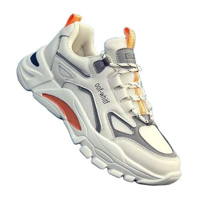 China 2021 new low-cut men's running shoes PVC breathable trend PVC sports shoes summer new old low-cut casual shoes for sale