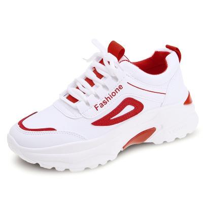 China 2021 New Harajuku PVC Sports Shoes Female Thick Shoes European and America PVC Student Bottom Women Sport for sale