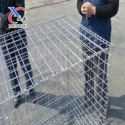 China Cages 2015 Hot Dipped Galvanized Gabion Box / gavion / Gabbione for sale