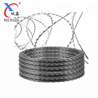 China Professional Iron Wire Manufacturer BTO-22 CBT-60 Cbt-65 Galvanized Razor Wire Concertina Barbed Wire for sale