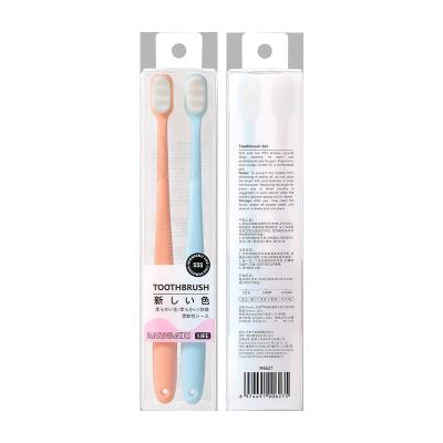 China Eco - Friendly Micro Nano Toothbrushes Foldable With 20,000 Ultra Soft Bristle Toothbrushes for sale