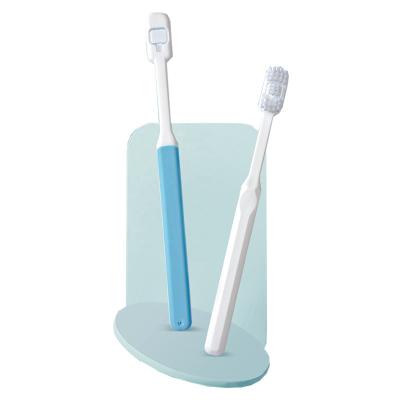 China Sustainable Soft-Stiffened Toothbrush End-Stiffened Adult Broad Head Toothbrush Family Set Large Head Wide-Width Combination Couple Toothbrush for sale