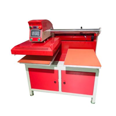 China Home Use Full Automatic 40x50 Sublimation Heat Press Infrared Positioning Pneumatic Machine With -Slide Style for sale