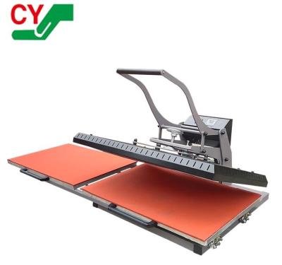 China Garment Shops Large Format Sublimation Heat Transfer Textile Press Machine for sale