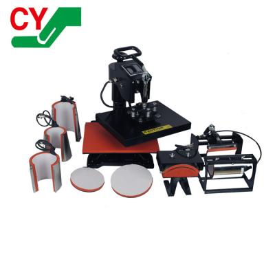 China Stores T-shirt, Mug, Hat 8 in 1 Heat Press Machine, Garment 29X38cm for sale