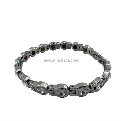 China High Quality FASHIONABLE Couples Bracelet Gift Magnetic Titanium Steel Bracelet for sale