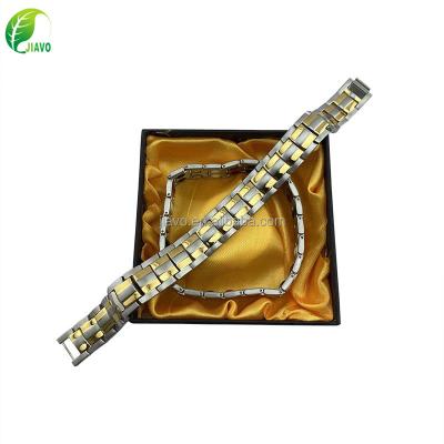 China Other Bio Magnetic Titanium Stainless Steel Bracelet Good For Health for sale