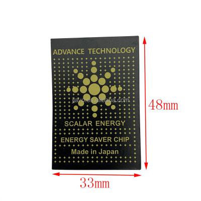 China PVC Chip Paper Protection Mobile Phone Energy Shield Anti Emf Technology Home Phone Nano Stickers for sale