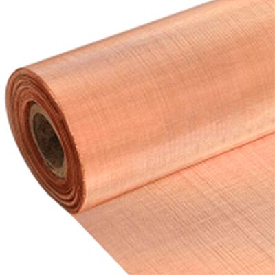 China Emf Shielding 80 100 150 180 250 Mesh EMI Shielding Copper Wire Mesh for sale