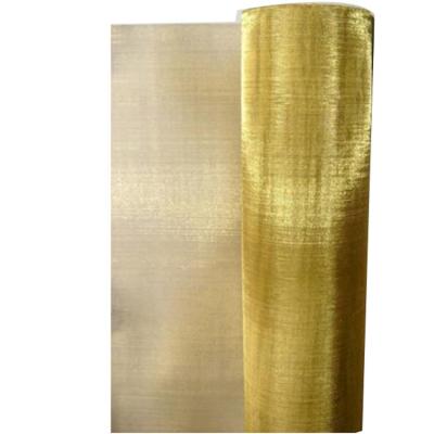 China Brass Plain Weave Copper Wire Cloth / Twill Mesh 150 Mesh 100 Phosphor Bronze Mesh for sale