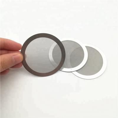 China Tied/Spot Welded 20 40 60 80 100 200 300 400 500 Micron Stainless Steel Wire Mesh Round Mesh Metal Filter Screen Filter Disc for sale