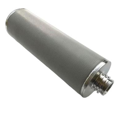 China Liquid Filtration System 10 Micron Sintered Stainless Steel Wire Mesh Filter Tube for sale