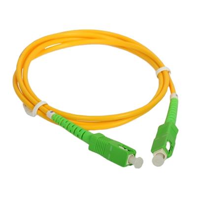 China FTTH FTTB FTTX Network Fiber Optic Patch Cord Cable Jumper, SC UPC 200M SM G657A2 Simplex 2mm For Free Shipping for sale