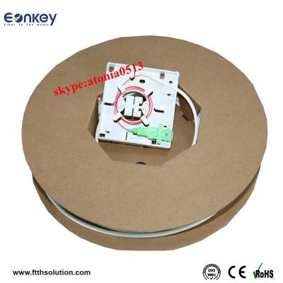 China Networks etc. ABS IP55 2-Port Fiber Optic Junction Box Indoor Fiber Optic Wall Faceplate Outlet Terminal Box FTTx access and telecommunications for sale