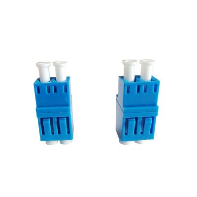 China FTTH FTTB FTTX Network Fiber Optic Cable Adapter LC-LC UPC Duplex Adapter for sale