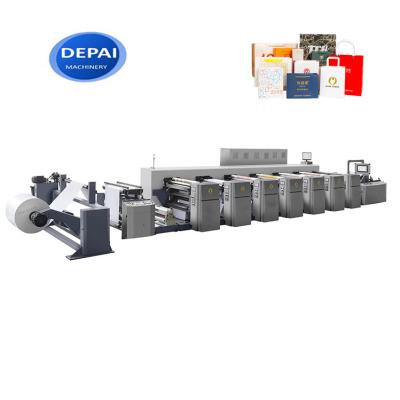 China Fully Automatic Servo Motor Petal Type Paper Box Flexo Printing Printers Avaible Corrugated Machine for sale