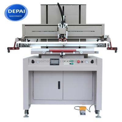 China food & Beverage Factory DEPAI SP960V Mini Roll To Roll Screen Printing Machine for sale