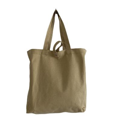 China Professional Factory Custom Felt Canvas Cotton Tote Bag Recyclable Shopping Bag for sale