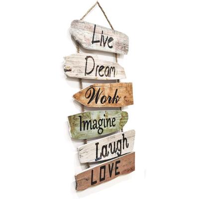 China High Quality And Inexpensive China DIY Home Hangings Can Be Customized Farmhouse Wall Decor for sale