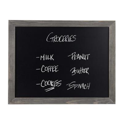 China Blackboard. The advertisement. Home Decor Best Selling Classic Rustic Design Ash Wood Framewall Mounted Chalkboard Sign for sale