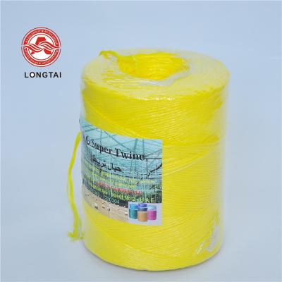 China High Breaking Strength PP Baler Twine , Virgin Polypropylene Baler Twine for sale