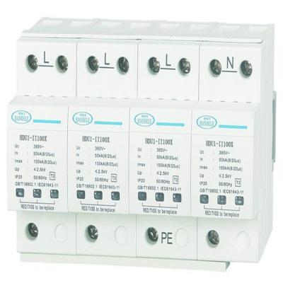 China Din Rail Low Voltage 420V Ac Surge Protector HDU for sale