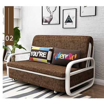 China Fabric Foldable Multifunctional Simple Folding Sofa Bed for sale