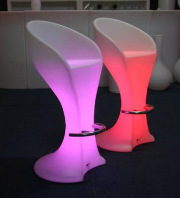 China Durable Small Size Shape Outdoor Bar Led Luminous Furniture for sale