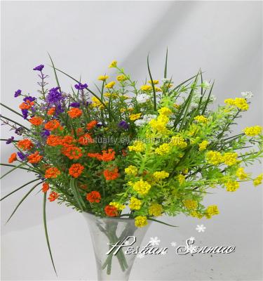 China Decoration for the latest beautiful hotel flower artificial flower plastic bouquets for wedding party decoration for sale