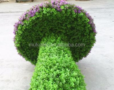 China Decoration for hotel Mushroom sculpture green plant wall sculpture SIMULATION fake plant PLASTIC art scuplture animal ARTIFICIAL sculpture for sale