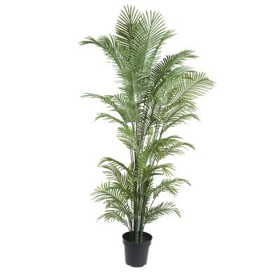 China Industrial hot sale artificial palm tree for garden decor artificial palm plants for mall sale artificial palm trees for sale