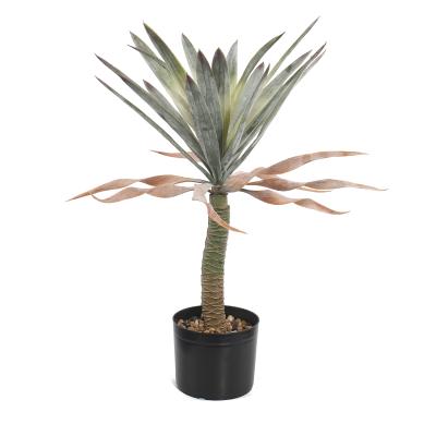 China Transitional hot sale 2022 new design plastic tree for decor indoor outdoor dracaena sanderiena tree for garden artificial tree plant for sale