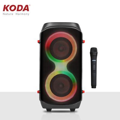 China 2021 new hotsale model PORTABLE portable speakers with led flash lights for sale