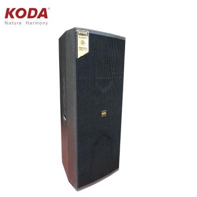 China Double 15inch Full Range Professional Wooden High Power School / Conference / Stage / Stage Entertainment Speakers for sale