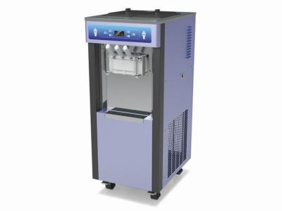 China DoppelEiscreme des torsions-Aroma-220V, die Maschine, mit Ersatzsystem herstellt zu verkaufen