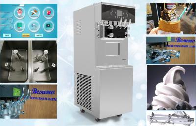 China low Noisy Ice Cream Making Machine With Stainless Steel Casing and Energy Saving System for sale