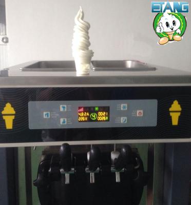 China Table Model Frozen Yogurt Machines , Full Stainless Steel with Standby system for sale