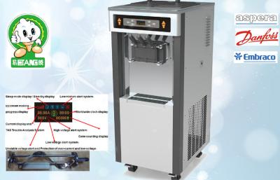 Chine Basses machines molles bruyantes alimentées par gravité de crème glacée de service, nouveau système de contrôle à vendre