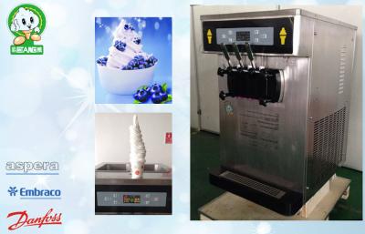 China Big Output Table Ice Cream Making Machine , Keep Fresh System for sale