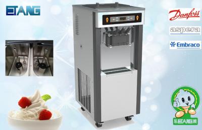 China Soft Serve Yogurt Making Equipment , Colorful Display Screen for sale