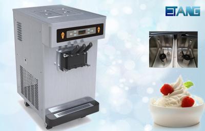 China High Capacity Counter Top Ice Cream Machine , 3 Flaor With Agitator In Tank for sale