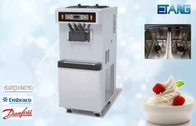 China Floor Model Yogurt Making Equipment, 3 Flavors With Pre-Cooling System for sale