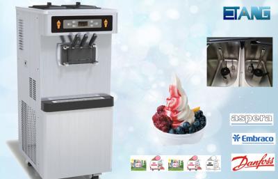 China Full Stainless Steel Commercial Ice Cream Maker, High Capacity Low Noisy for sale