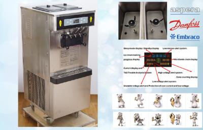 中国 テイラーの重力供給方式の柔らかいサーブのフリーザー、別の主要な冷房装置 販売のため