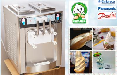 Chine Mini crème glacée de 3 saveurs faisant la machine, petit fabricant de crème glacée à vendre