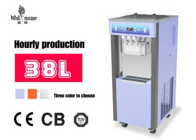 China Ce-Machine van de Certificaat de Commerciële Bevroren Yoghurt met 50Hz/60Hz-Frequentie, et-538 Te koop